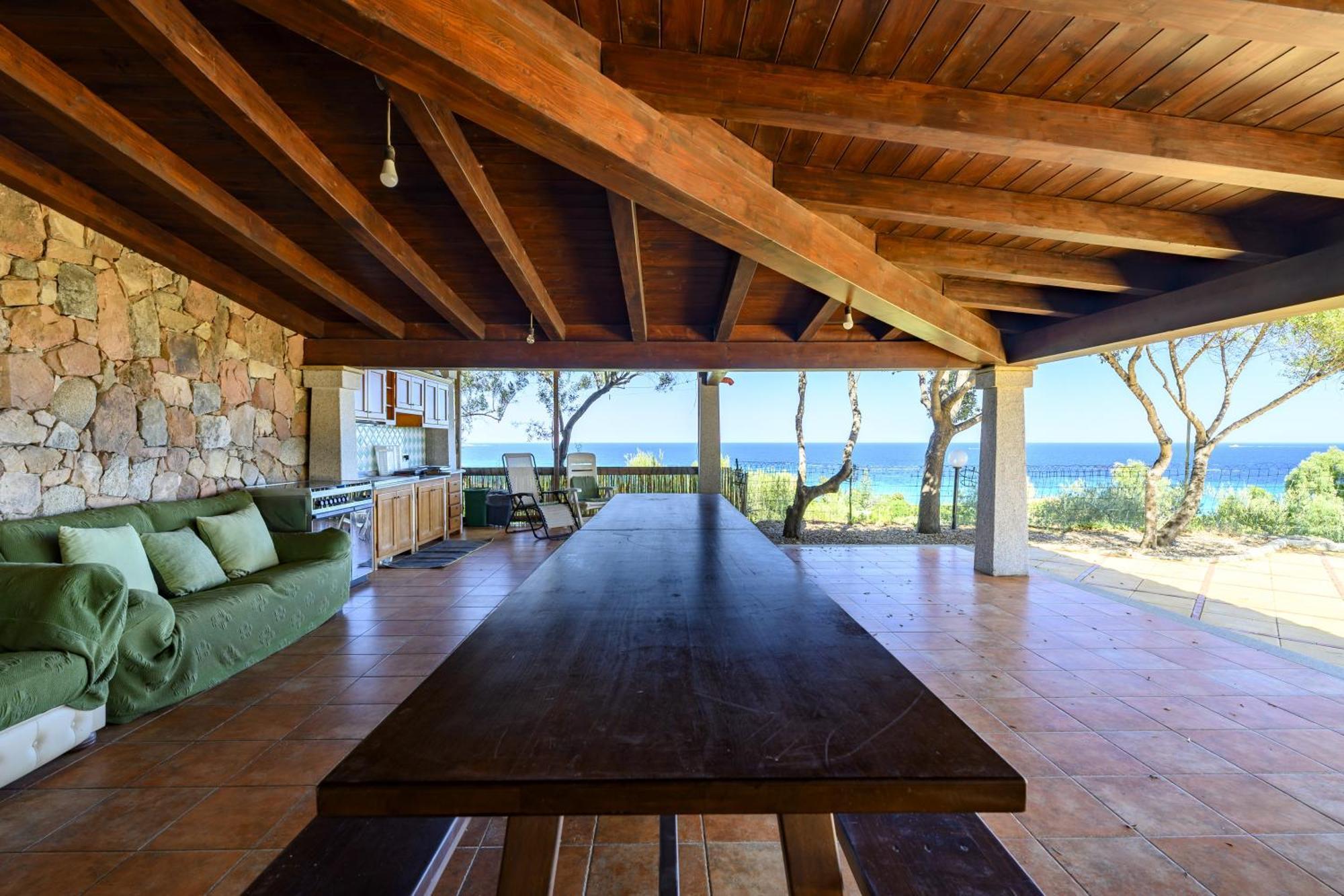 Villa Il Panorama Di Orri Tortoli Bagian luar foto